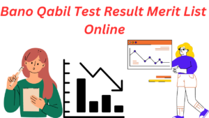Bano Qabil Test Result Merit List 2024 Online