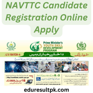 NAVTTC Candidate Registration 2024 Online Apply
