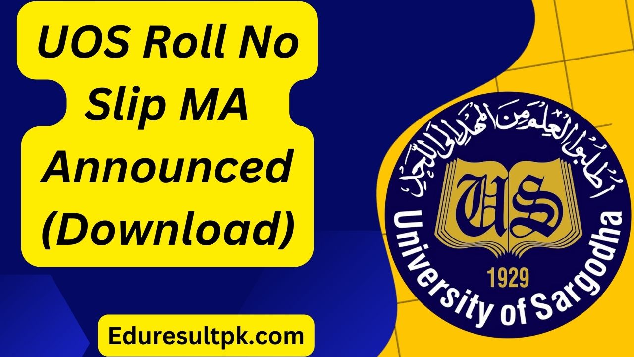 UOS Roll No Slip MA 2024 Announced (Download)